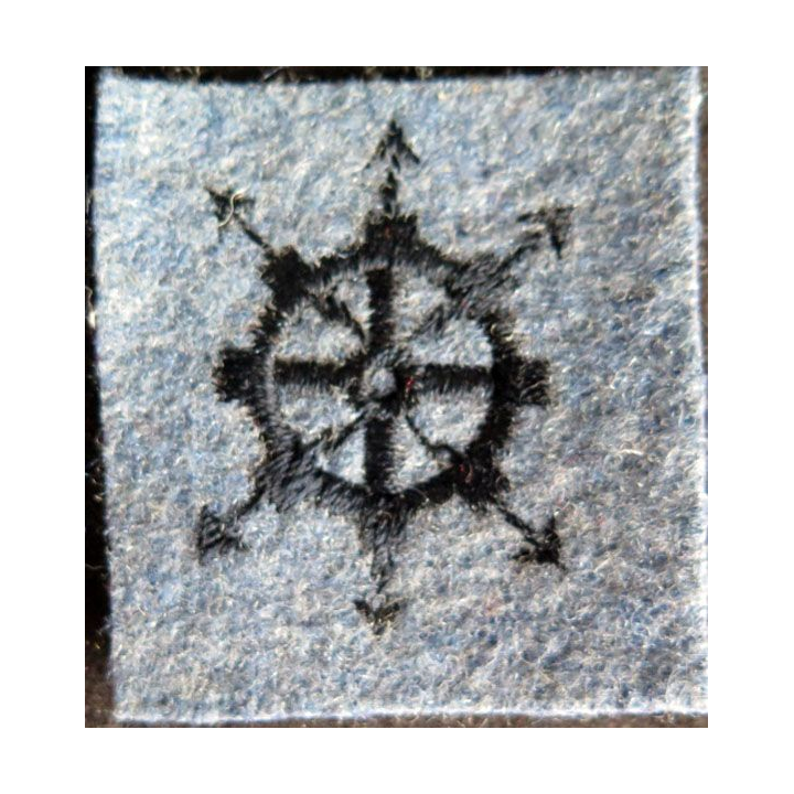 Tenue bleue horizon 1914-1918 insigne manche brevet électro mécanicien
