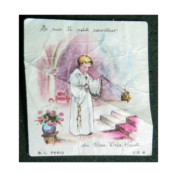 carte de communion solennelle dédicacée