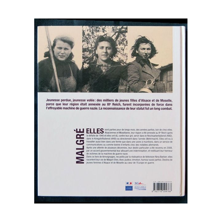Malgré elles écrit par Nina Barbier aux éditions La Nuée bleue - F005