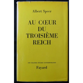 Au cœur du 3° Reich écrit par Albert Speer aux éditions Fayard - F005