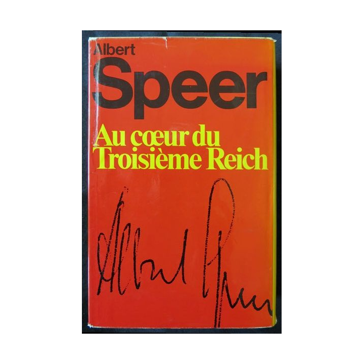 Au cœur du 3° Reich écrit par Albert Speer aux éditions Fayard - F005