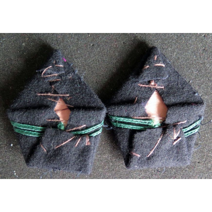 paire d'insignes de col du 2° RHC régiment d'hélicoptères de combat