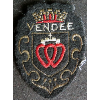 Insigne tissu brodé de la Vendée