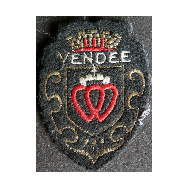 Insigne tissu brodé de la Vendée