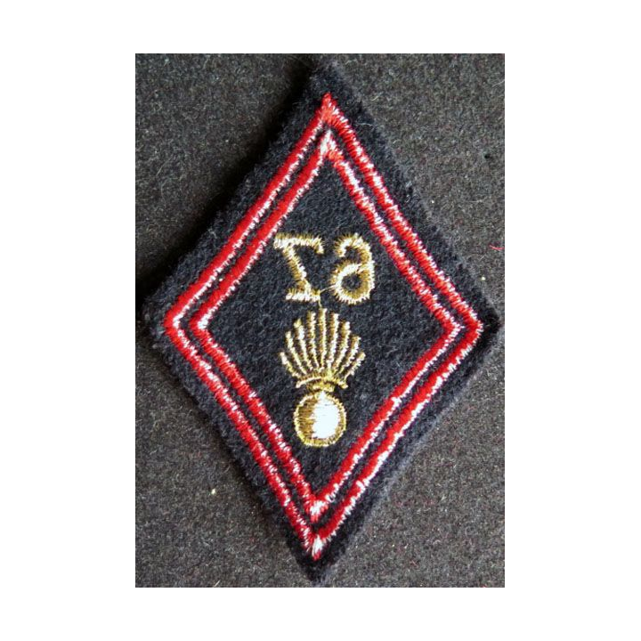 LOSANGE DE BRAS MODÈLE 45 : 67° régiment d'infanterie cadre