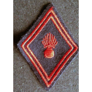 LOSANGE DE BRAS MODÈLE 45 : régiment d'infanterie troupe
