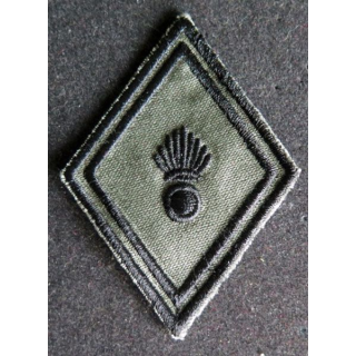 LOSANGE DE BRAS MODÈLE 45 :  régiment d'infanterie troupe basse visibilité
