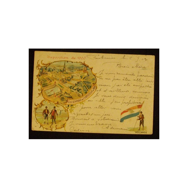 VUE GÉNÉRALE DE L'EXPOSITION DE 1900 - HOLLANDE 1903