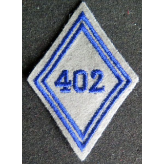 LOSANGE 402° compagnie de réparation divisionnaire du matériel  troupe