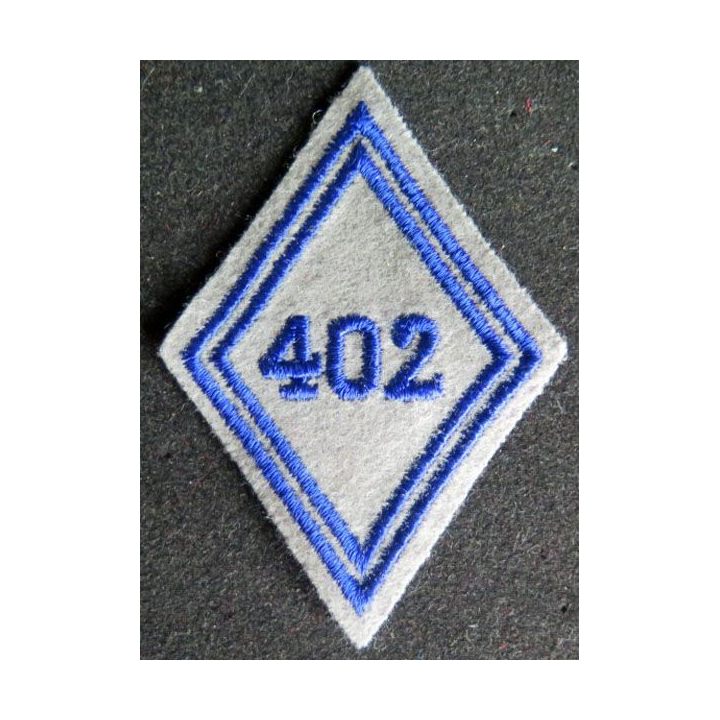 LOSANGE 402° compagnie de réparation divisionnaire du matériel  troupe
