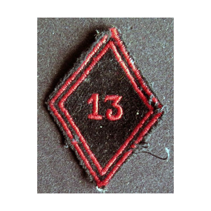 LOSANGE DE BRAS MODÈLE 45 : 13° Régiment du génie troupe