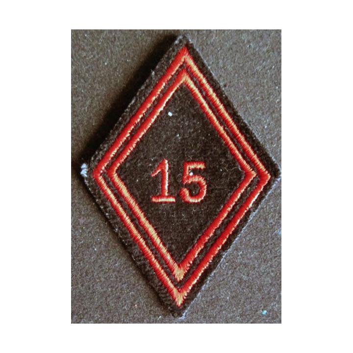 LOSANGE DE BRAS MODÈLE 45 : 15° Régiment du génie de l'air troupe
