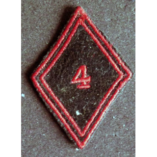 LOSANGE DE BRAS MODÈLE 45 : 4° Régiment du génie troupe