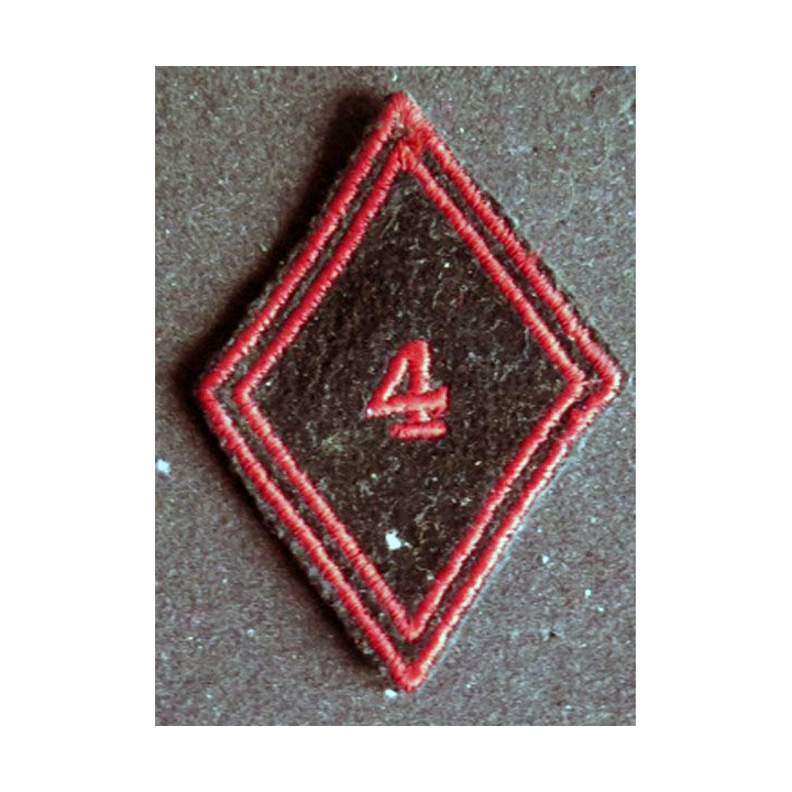 LOSANGE DE BRAS MODÈLE 45 : 4° Régiment du génie troupe