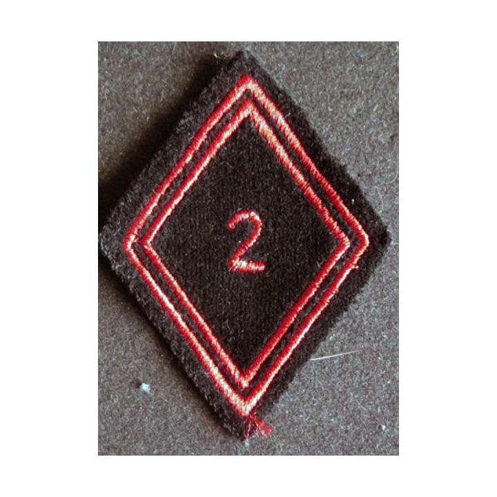 LOSANGE DE BRAS MODÈLE 45 : 2° Régiment du génie troupe