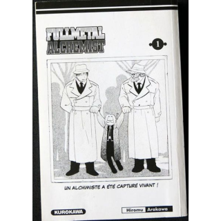 Manga: Fullmetal Alchimist écrit par Hiromu Arakawa aux éditions Kurokawa - F006