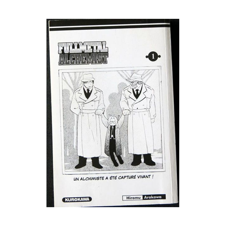 Manga: Fullmetal Alchimist écrit par Hiromu Arakawa aux éditions Kurokawa - F006
