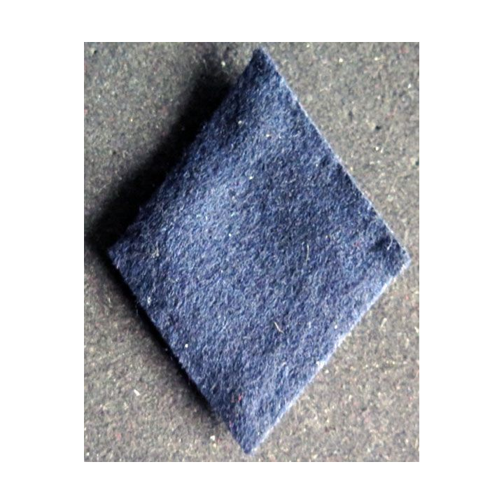 LOSANGE DE BRAS MODÈLE 45 : service des essences sur fond noir en cannetille