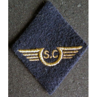 LOSANGE DE BRAS MODÈLE 45 : SC (scientifique du contingent ?) de l'armée de l'air cadre
