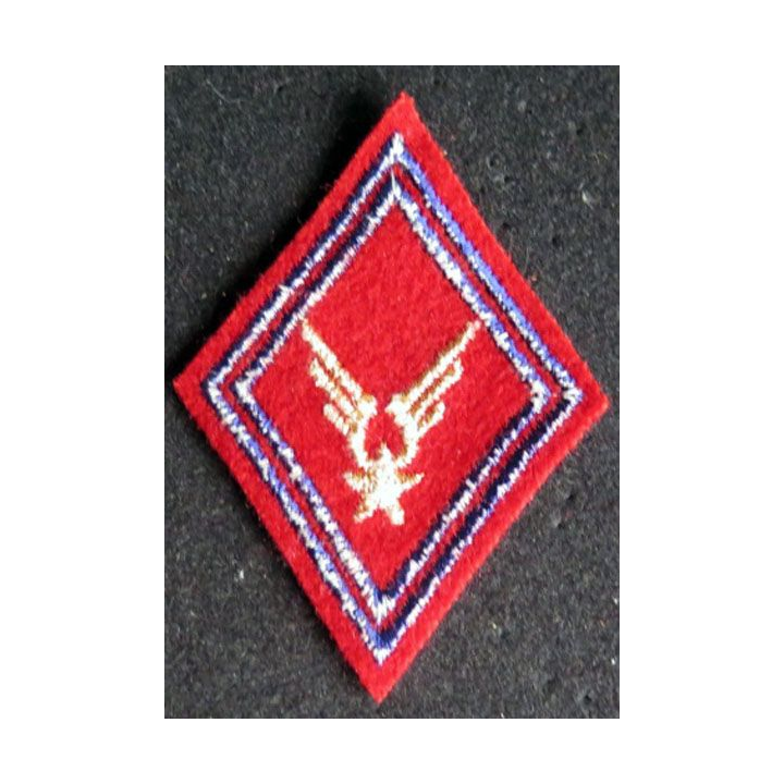 LOSANGE DE BRAS MODÈLE 45 : ALAT artillerie cadre