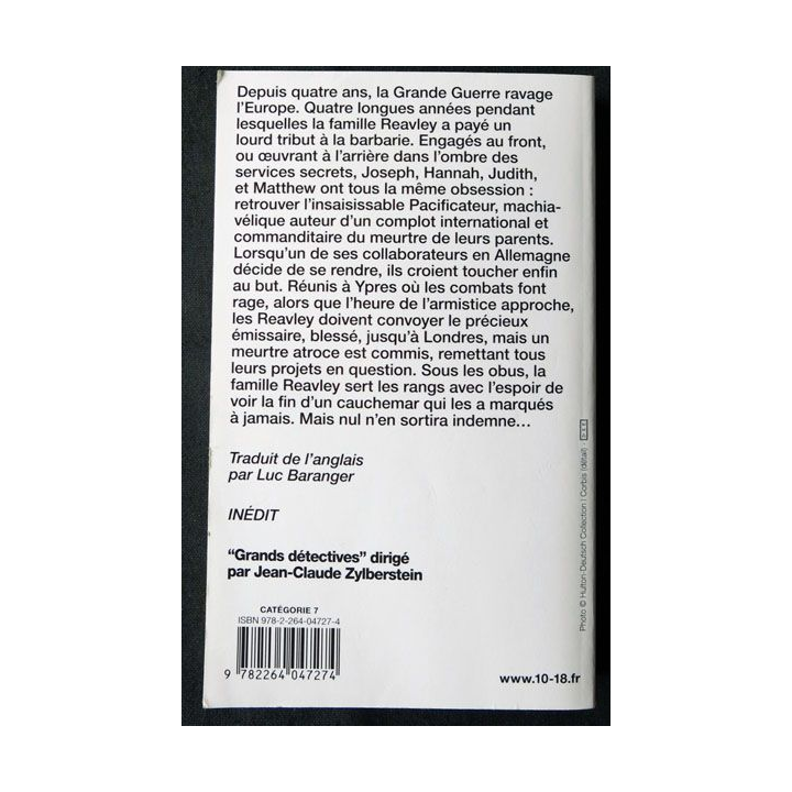 A la mémoire des morts écrit par Anne Perry aux éditions 10/18 Paris - F006